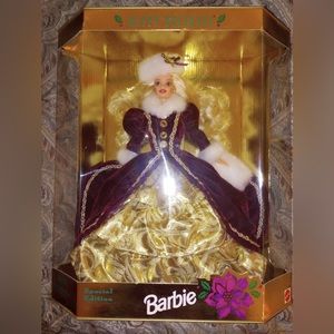 1996 Rare Vintage Happy Holidays Barbie